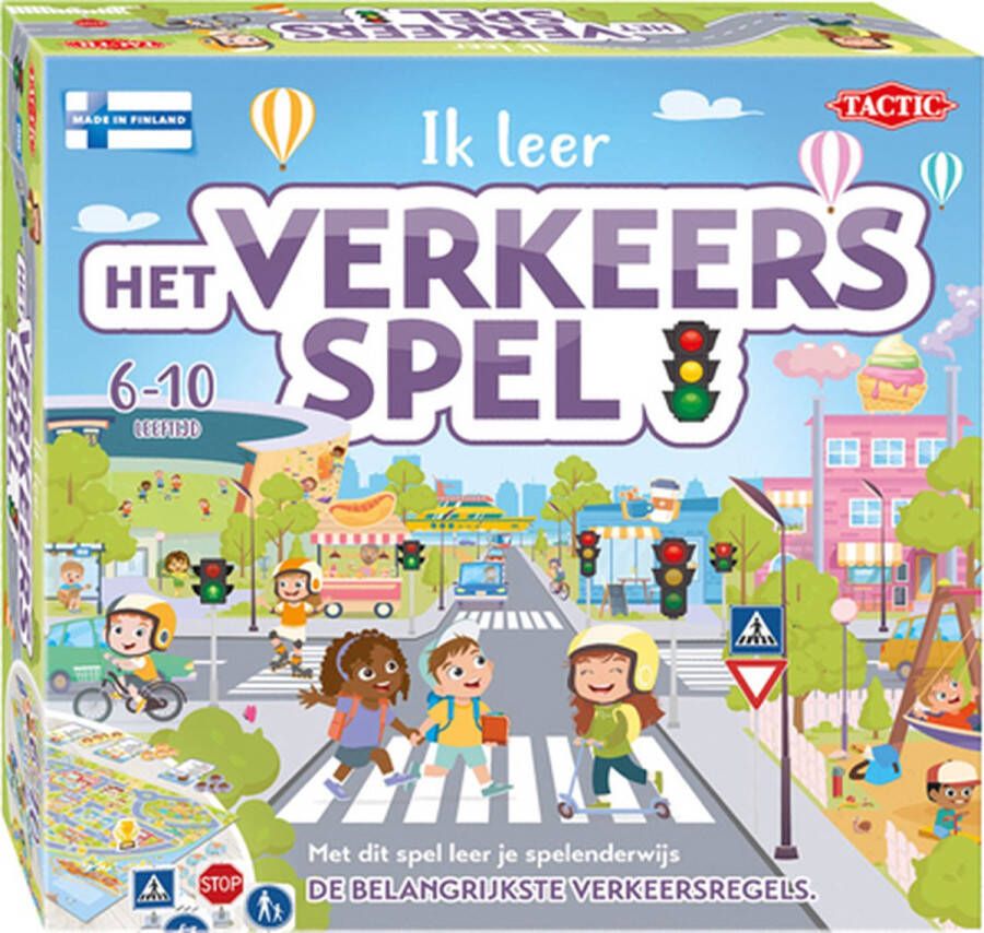 Selecta Ik Leer Het Verkeersspel Bordspel Tactic Games