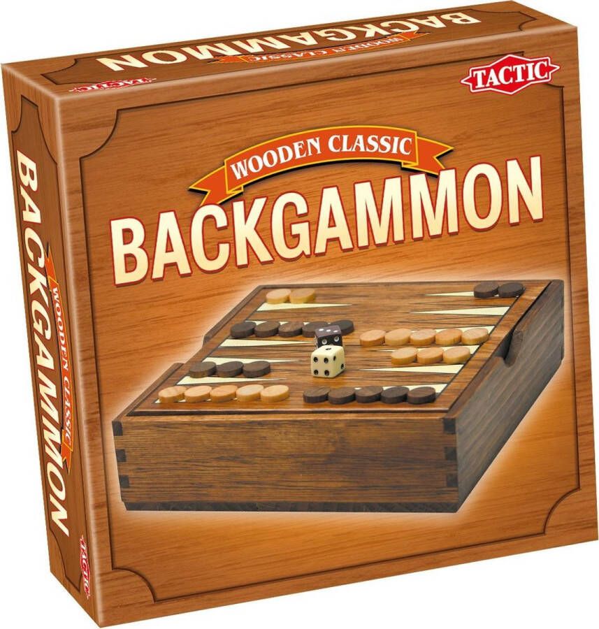Selecta Spellen Backgammon Classic Gezelschapsspel