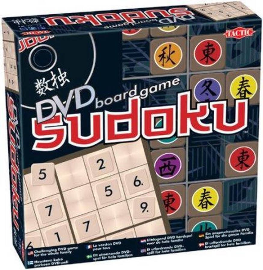 Tactic Sudoku Board Game DVD