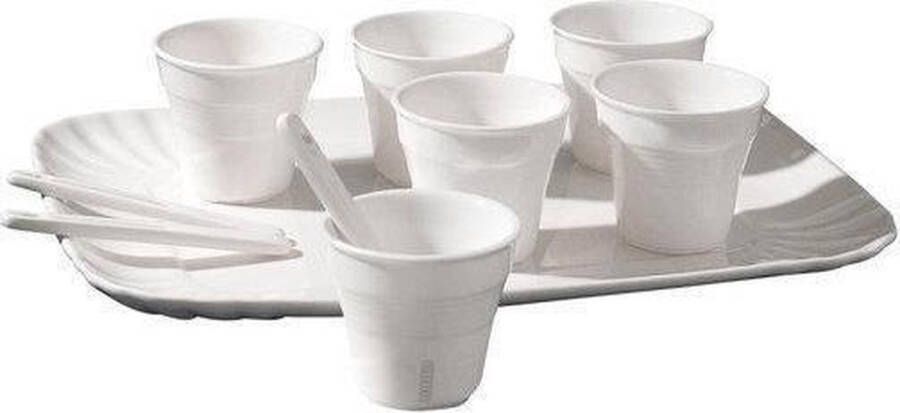 Seletti Estetico Quotidiano koffie set van 6 porselein