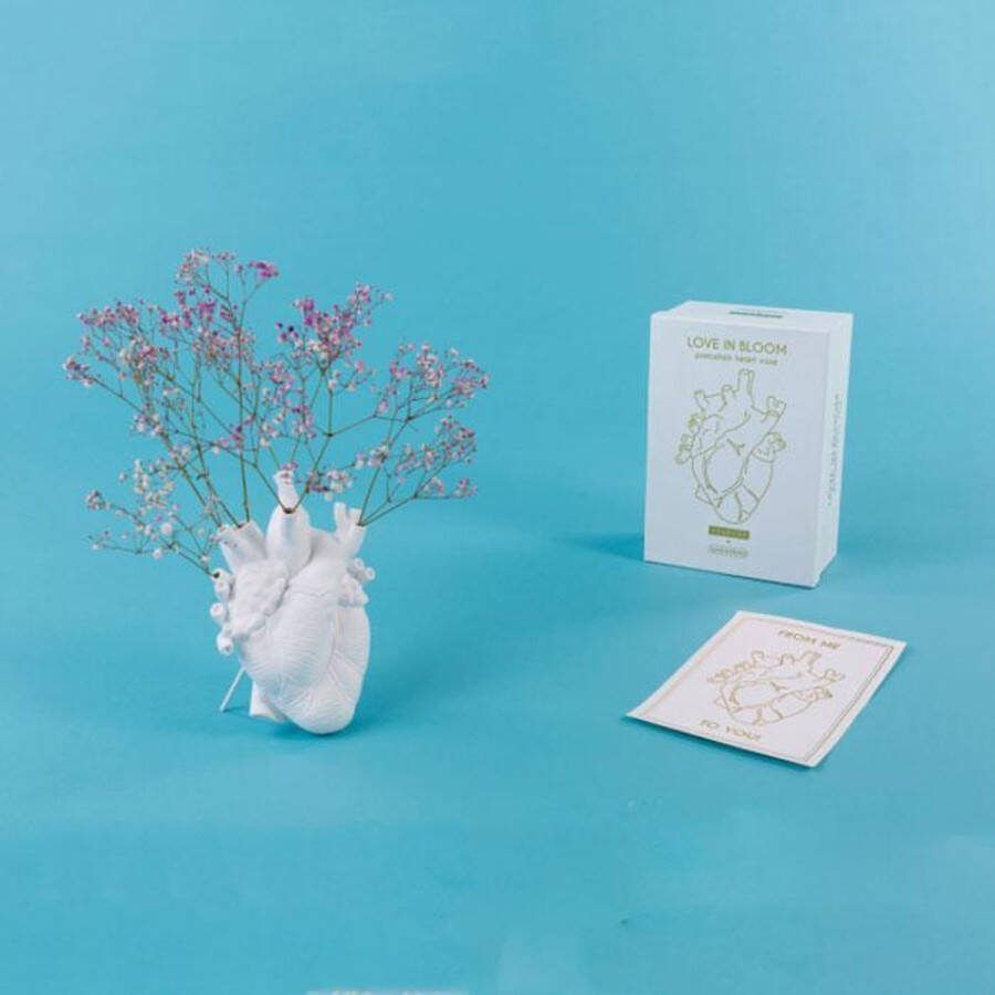 Seletti Love in Bloom hart vaas Kintsugi