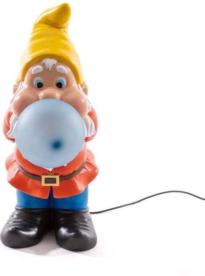 Seletti Tafellamp Gummy Snooping Kabouter Lamp