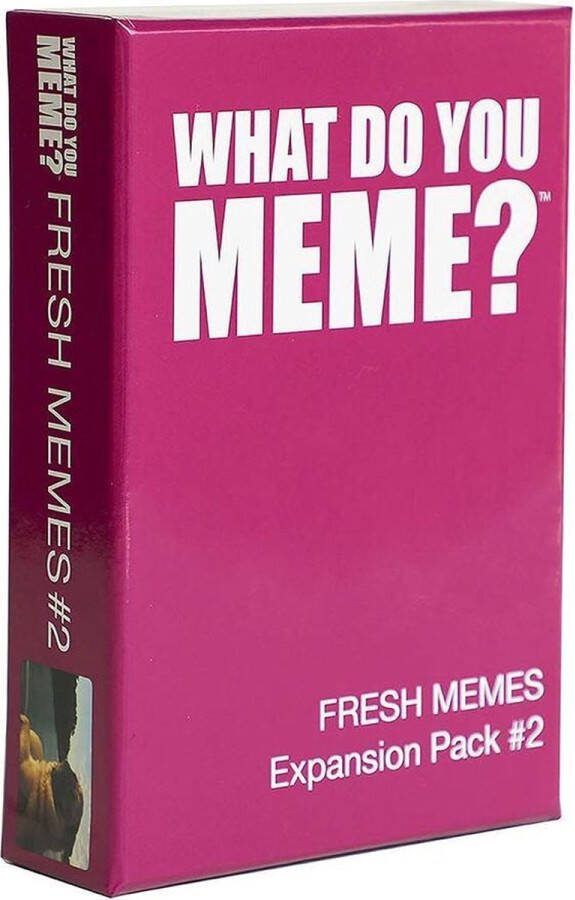 Megableu What Do You Meme Kaartspel Uitbreiding # 2 Extra Memes Partyspel voor volwassenen