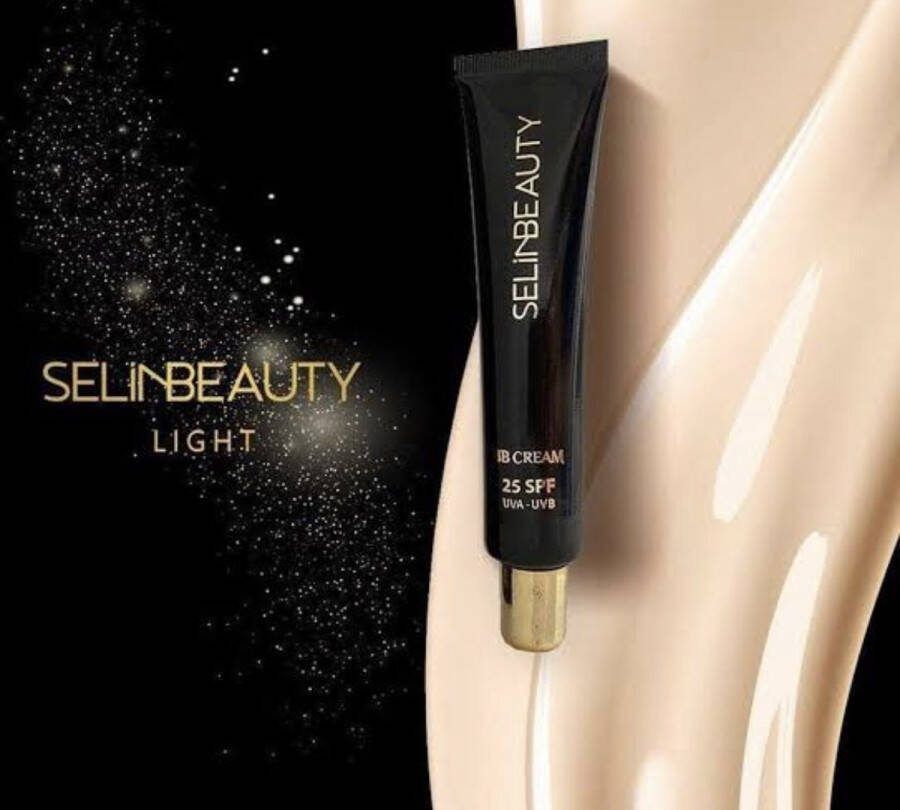 Selin Beauty BB Cream Light SPF 25 hydrateert egaliseert en corrigeert vermindert roodheid geeft je huid direct een boost
