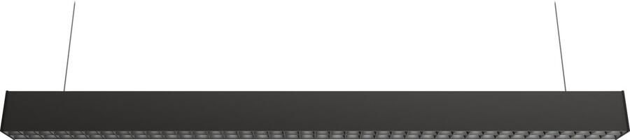 Semo lighting Bureaulamp pendel zwart in- direct licht 1200mm 4000lm 36W 4000K