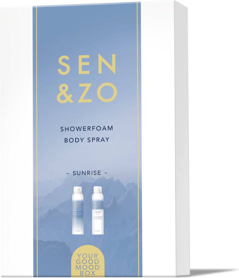 Sen & Zo Cadeaubox Bodyspray & Showerfoam Sunrise