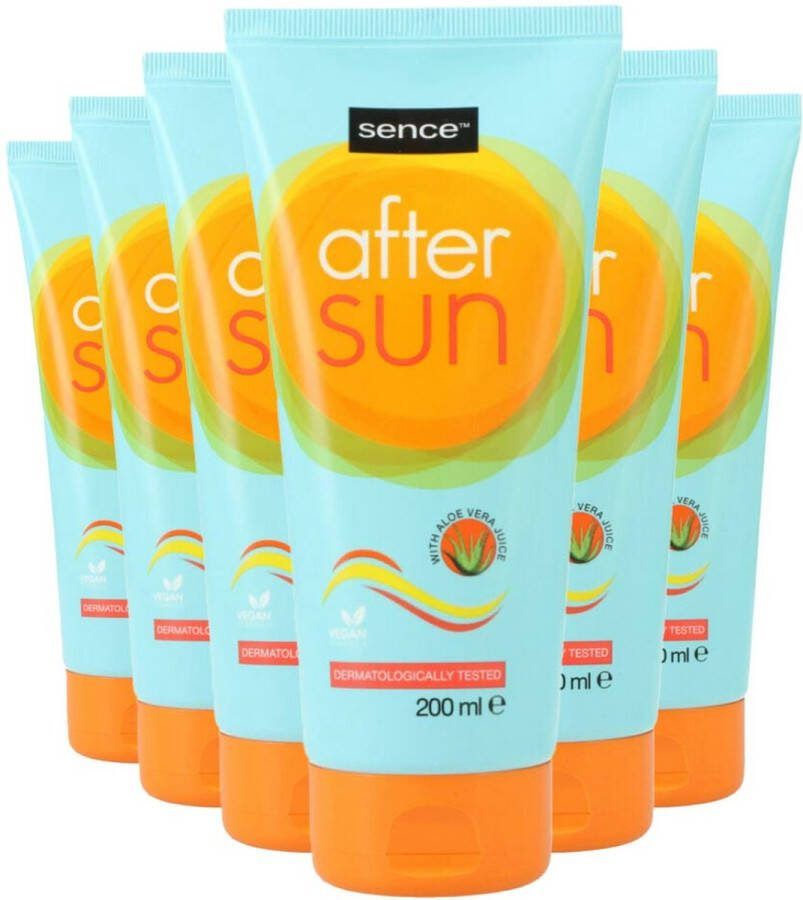 Sence Aftersun Lotion 6 x 200 ml Voordeelverpakking