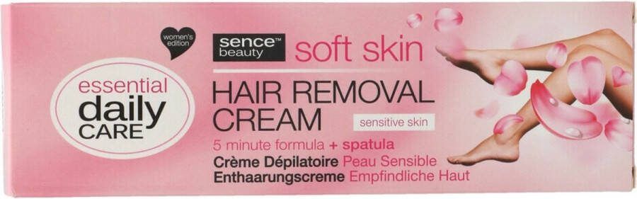 Sence 6x Ontharingscreme voor Gevoelige Huid 150 ml