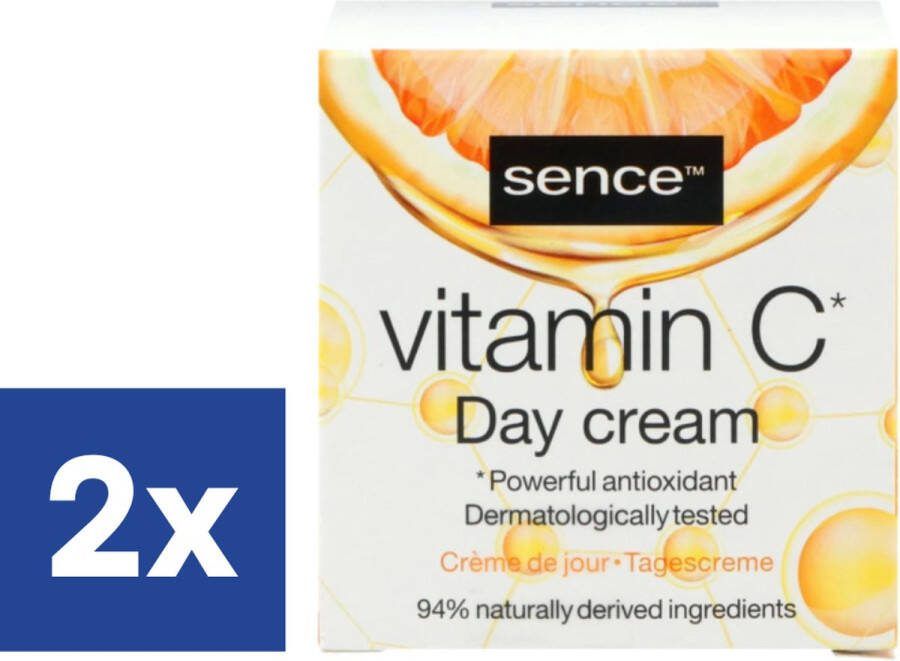 Sence Dagcrème Vitamine C 2 x 50 ml