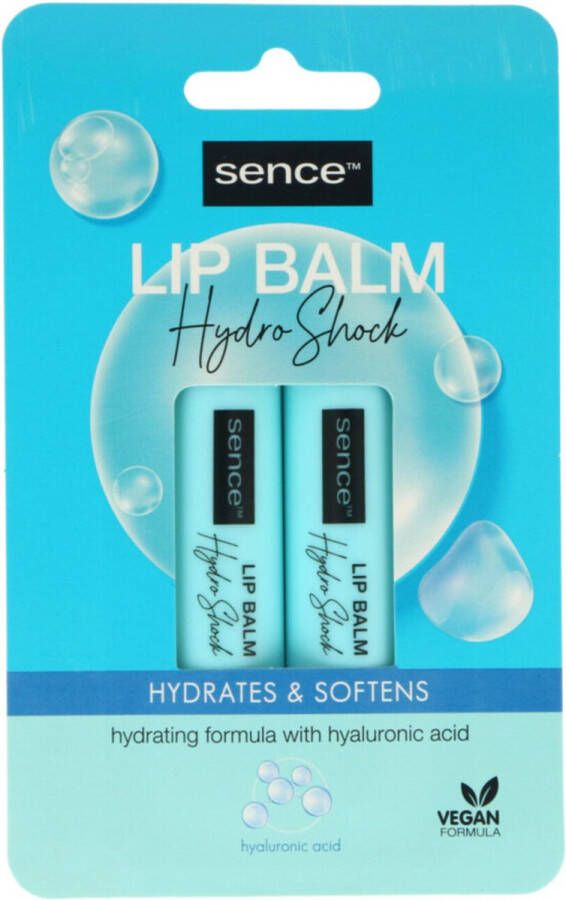 Sence Lippenbalsem Normaal Hydro Shock 6 x 2 stuks Voordeelverpakking