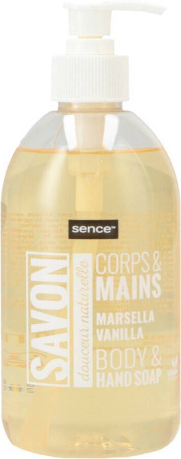 Sence Savon Handzeep Marsella Vanille 6 x 500 ml Voordeelverpakking