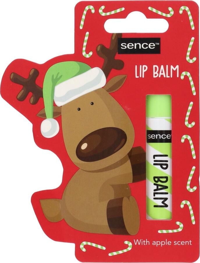 Sence lipbalsem lippenbalsem kerst winter rendier reindeer xmas apple appel 3 5 gram