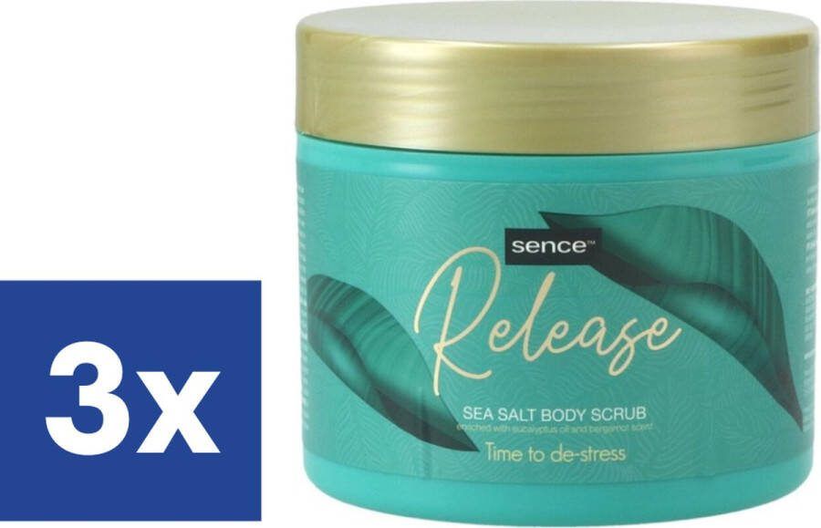 Sence Wellness Body Scrub Aloë Vera 3 x 500 g