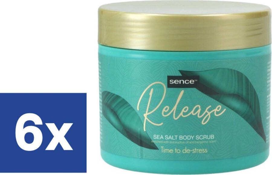Sence Wellness Body Scrub Aloë Vera 6 x 500 g