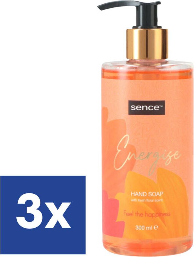 Sence Wellness Energise Handzeep 3 x 300 ml