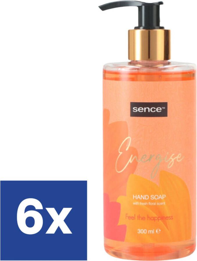 Sence Wellness Energise Handzeep 6 x 300 ml