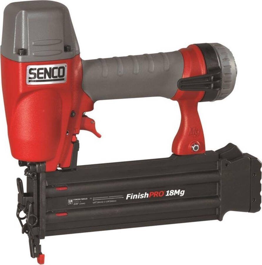 Senco FinishPro 18Mg Pneumatische brad tacker in koffer 16-50mm 4 8-8 3 bar