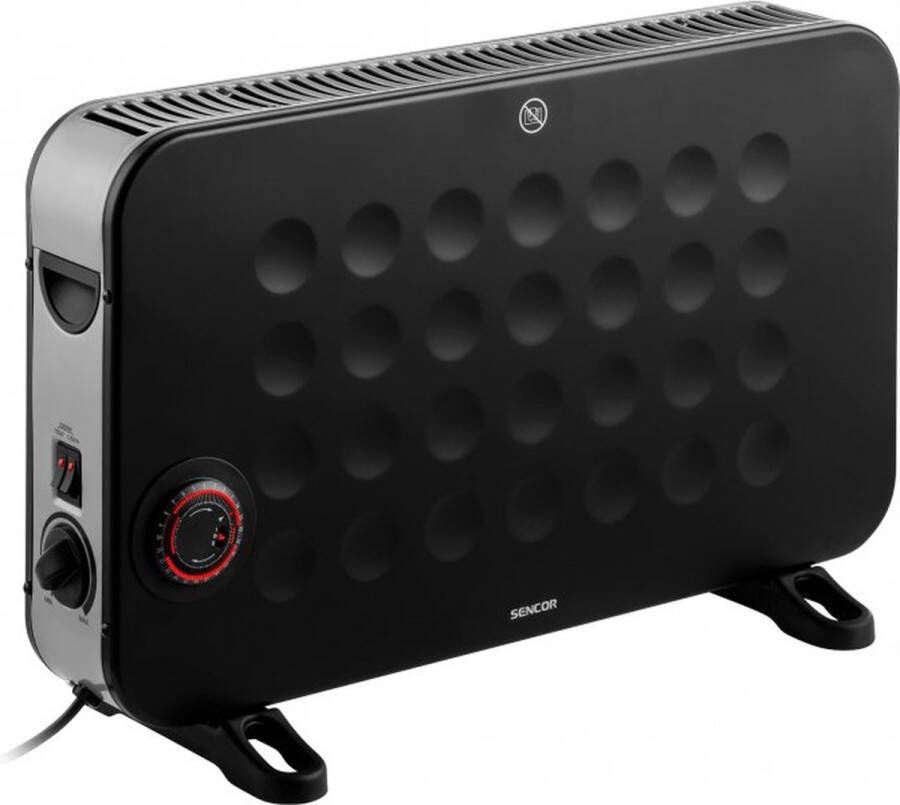 Sencor SCF 2101BK Elektrische kachel Zwart