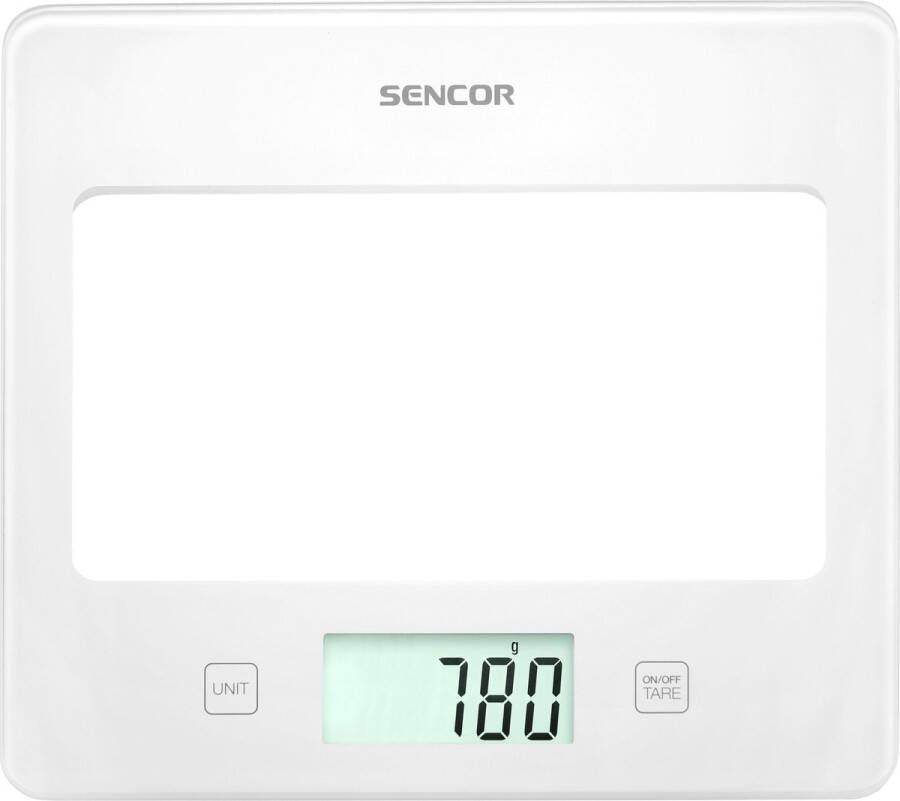 Sencor SKS 5020WH Keukenweegschaal Wit