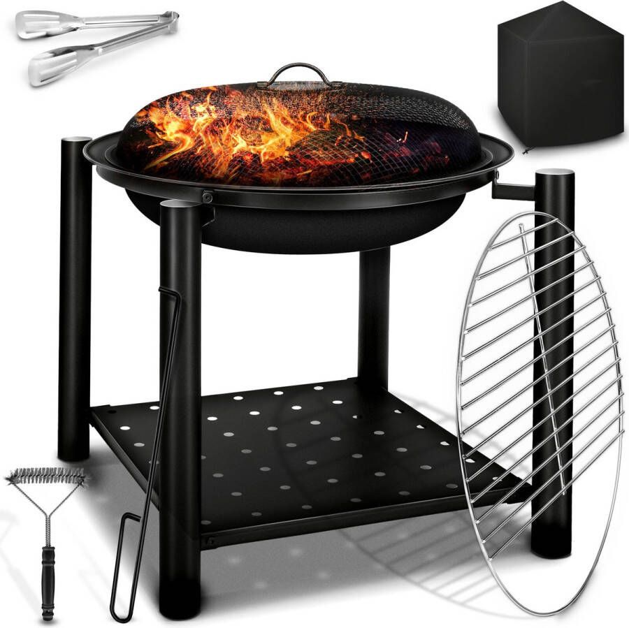 Sens Design Ronde vuurkorf voor buiten Terrashaard Barbecue