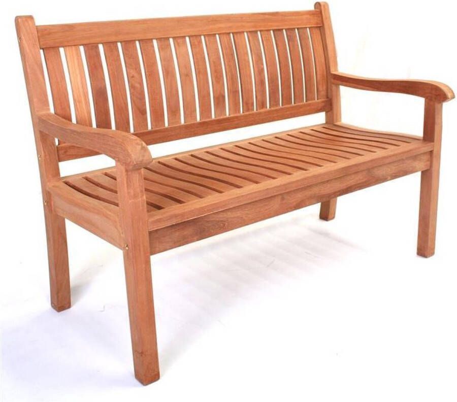 Merkloos Sans marque SenS-Line Sipora Teak Tuinbank 130 Cm Bruin - Foto 2