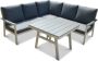 SenS-Line Dublin Aluminium Loungeset White Wit - Thumbnail 6