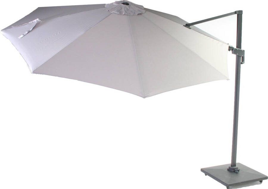 SenS-Line Honolulu Parasol Perle Grey Ø300 Cm Grijs
