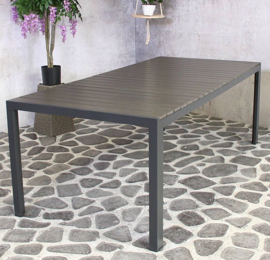 SenS-Line Jerry polywood table 220x100cm anthracite