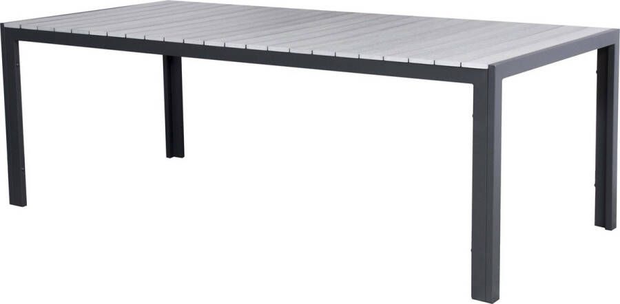 Actona SenS-Line tuintafel Jersey grijs 220x100x74 cm Leen Bakker