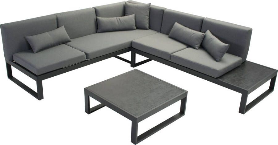 SenS-Line Malaga Loungeset 230x260x78 Cm Grijs