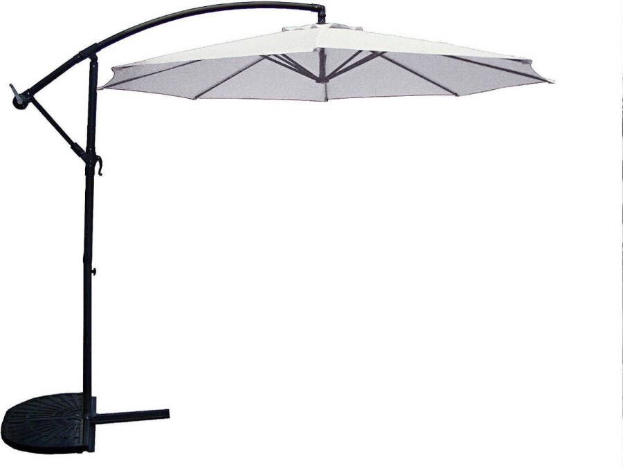 Merkloos Sans marque Parasol Menorca hangmodel Ø300 m x 235 cm