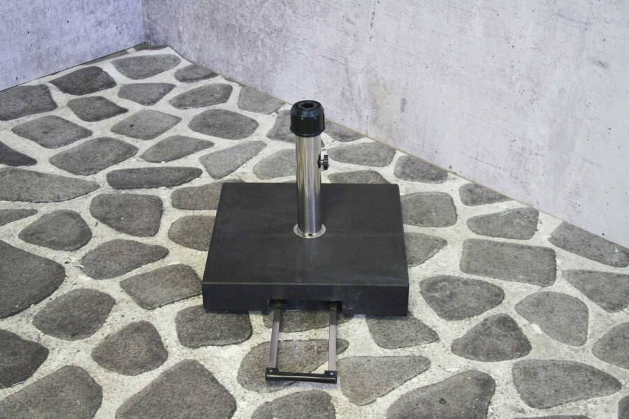 SenS-Line Parasolvoet De Luxe 30kg met trolleysysteem Grijs