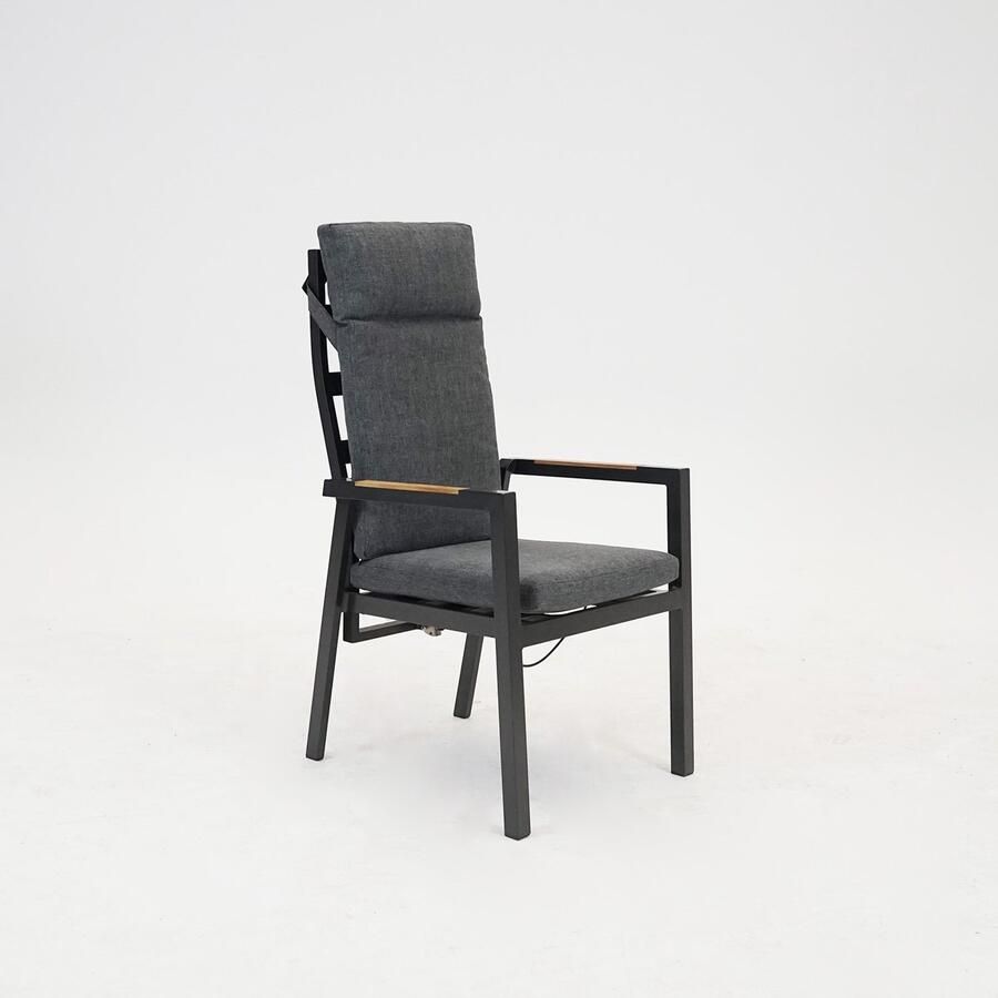 SenS-Line Levy stacking chair teak armrest
