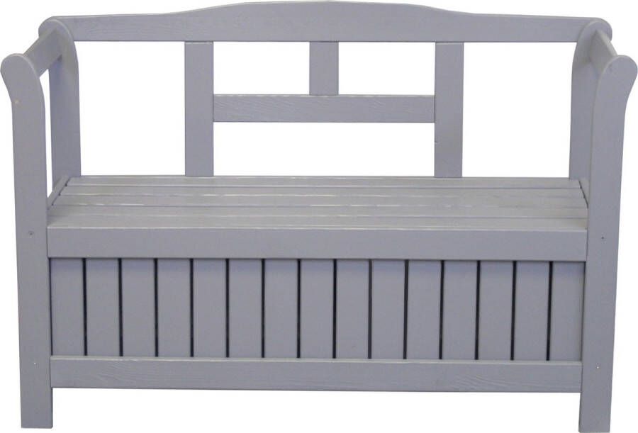 SenS-Line Tuinbank Pinokkio Houten Bankje 113 x 40 x 75 cm Grijs