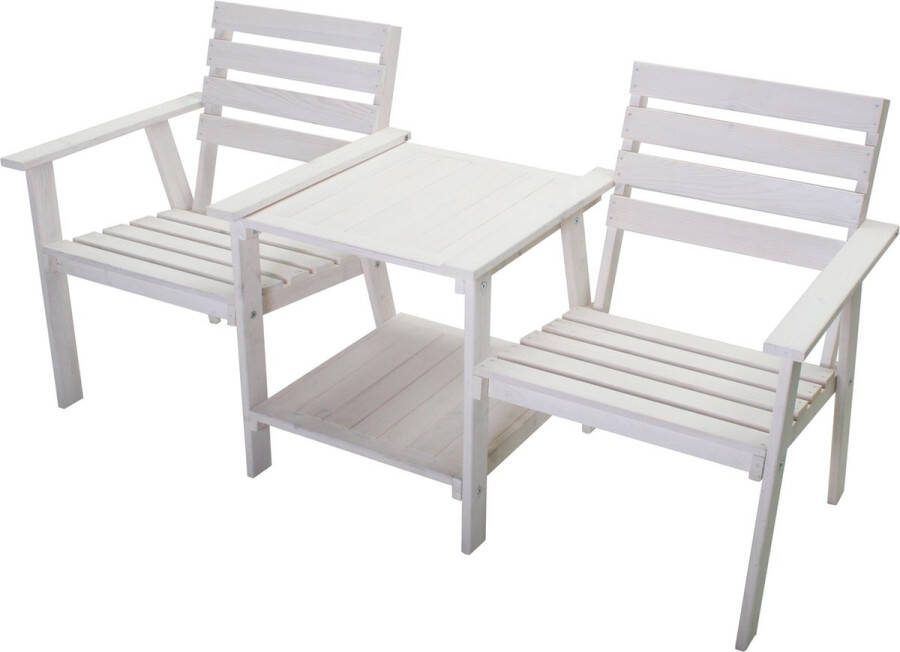 SenS-Line Romeo Tête-à-tête 170cm 2-zits Wit