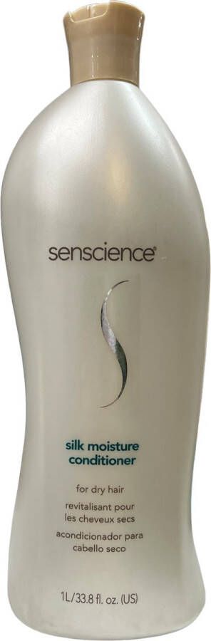 Senscience Shiseido MULTI BUNDEL 2 stuks Senscience Silk Moisture Conditioner For Dry Hair 1000ml