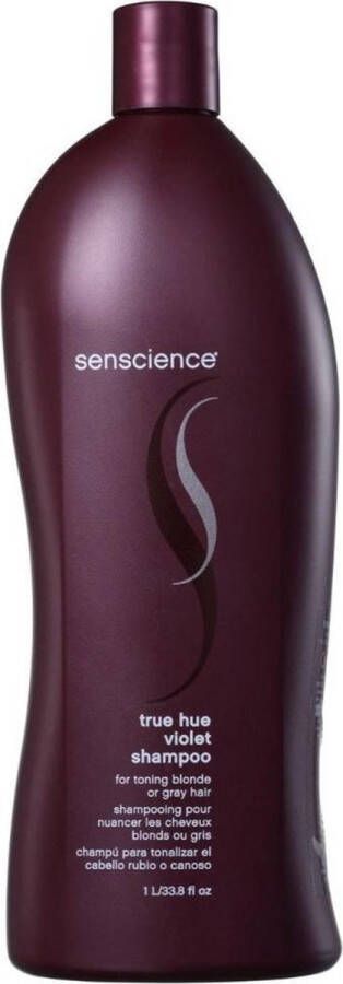 SENSCIENCE True Hue Violet Shampoo Grijs wit blond Haar 1000ml
