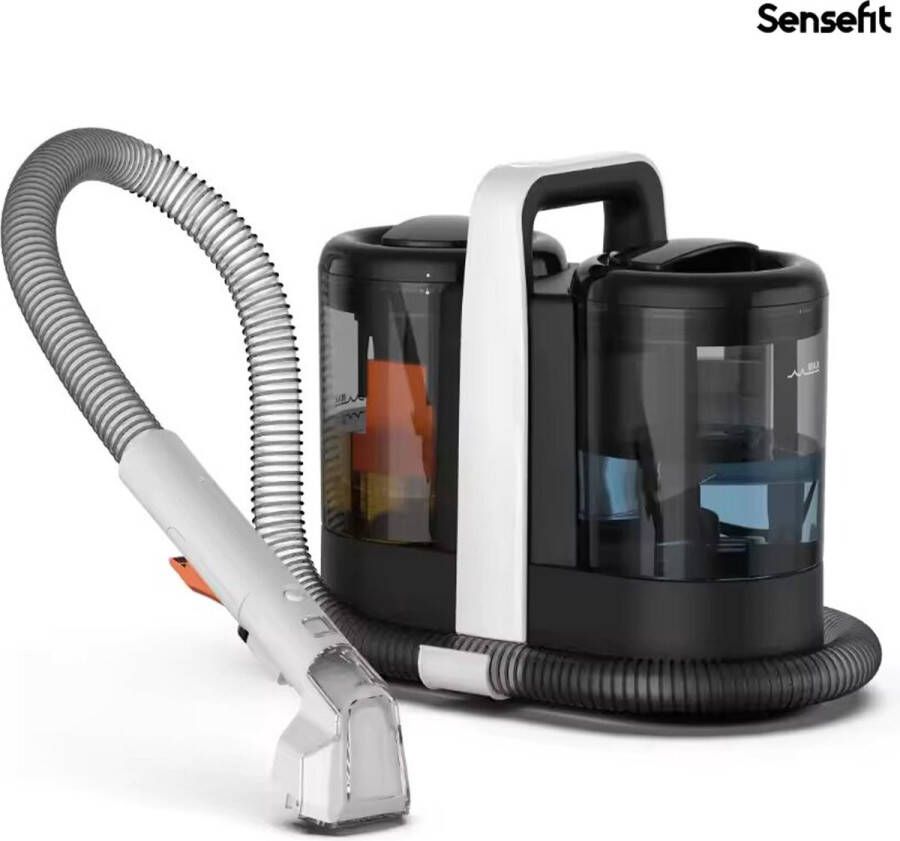 Sensefit Tapijtreiniger Vlekkenreiniger Zetelreiniger Machine tapijtreiniger tapijt woonkamer tapijtreiniger stofzuiger tapijtreiniger machine tapijt reiniger 600W Krachtige zuigkracht