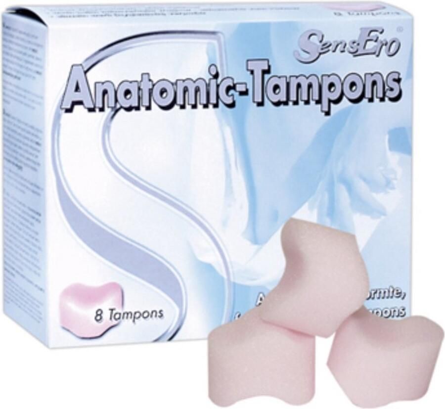 SensEro Anatomische Tampons 8 tampons