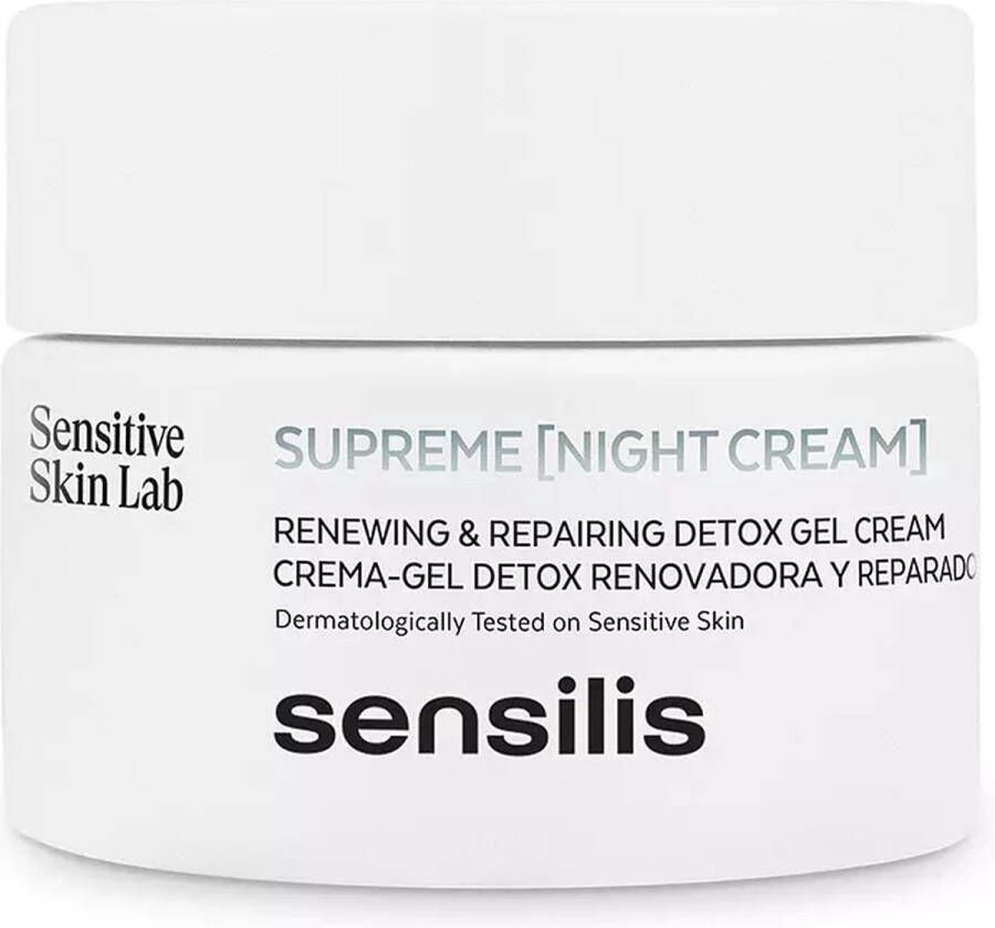 SENSILIS Anti-Rimpel Nachtcrème Supreme Real Detox (50 ml)