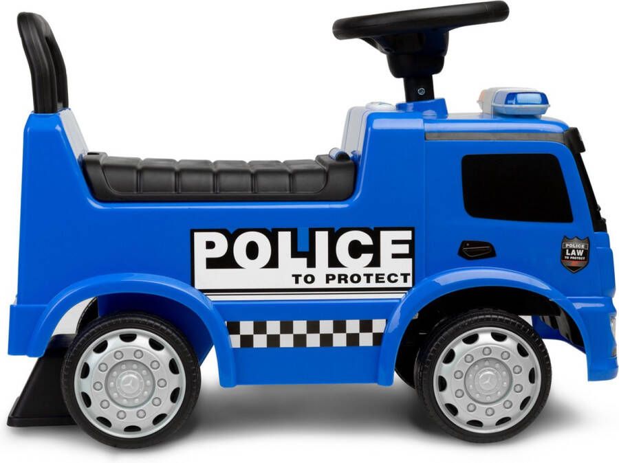 Sensillo Mercedes loopauto Politie looptrainer licht- en geluidssignalen