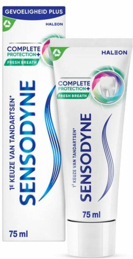 Sensodyne 3x Tandpasta Complete Protection + Fresh Breath 75 ml