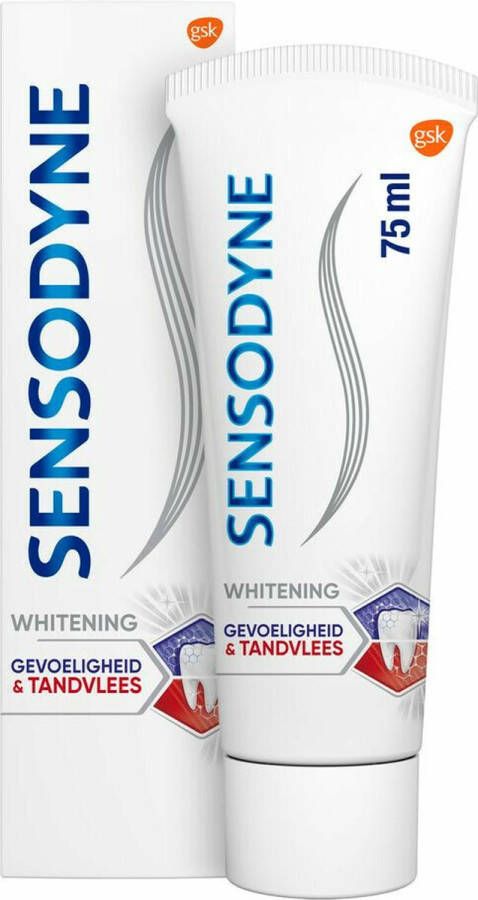 Sensodyne Gevoeligheid & Tandvlees Whitening Tandpasta 3x75ml Copy