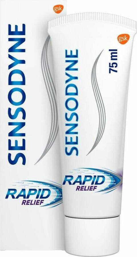 Sensodyne 3x Tandpasta Rapid Relief 75 ml