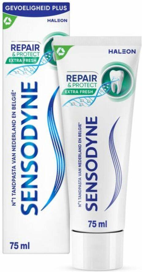 Sensodyne 3x Tandpasta Repair & Protect Extra Fresh 75 ml