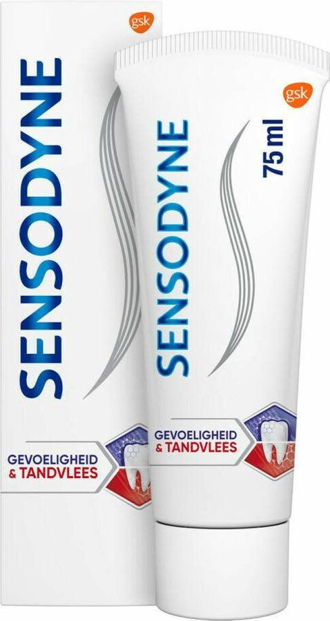 Sensodyne 6x Tandpasta Gevoeligheid & Tandvlees 75 ml