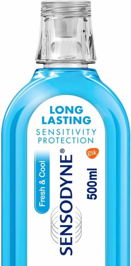 Sensodyne 8x Mondwater Fresh & Cool 500 ml