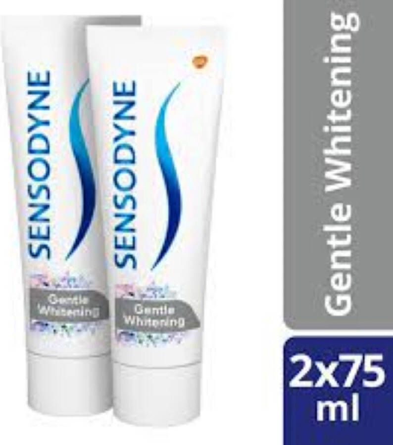 Sensodyne Gentle Whitening 2 X 75 ML -Tandpasta