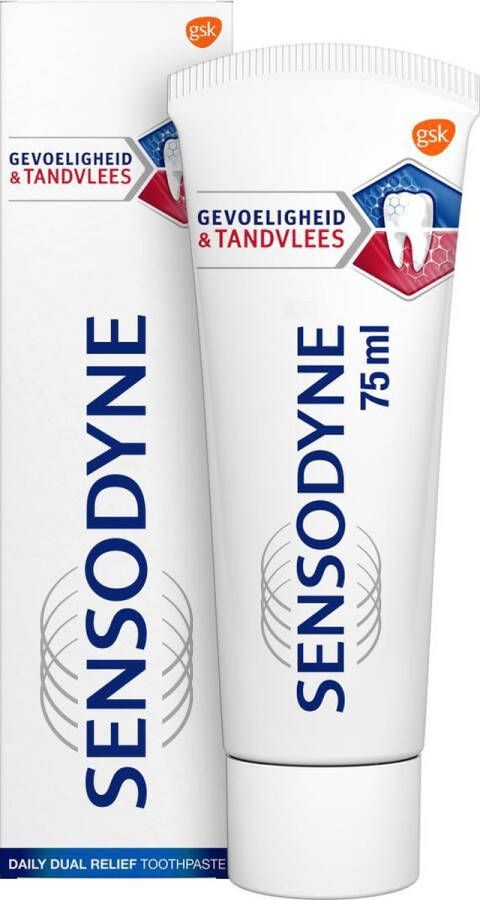 Sensodyne Gevoeligheid & Tandvlees 2 X 75 ML- Tandpasta