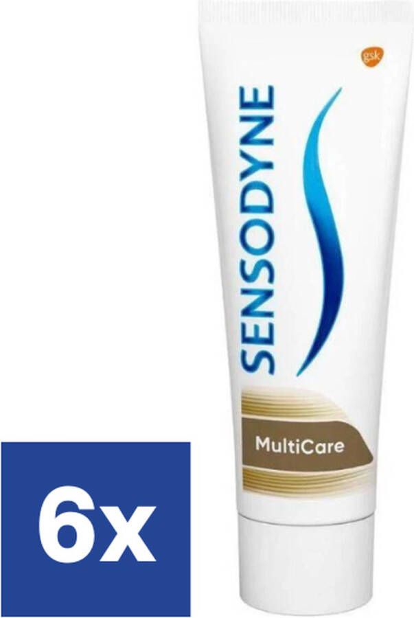 Sensodyne Multicare Tandpasta 6 x 75 ml